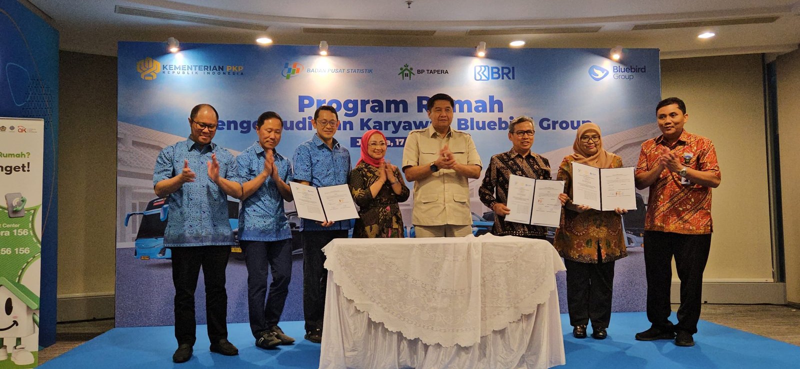 Karyawan dan Pengemudi Blue Bird Group Bakal Dapat Rumah Subsidi
