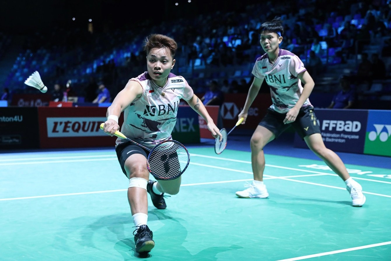 Apri/Fadia Ditantang Ganda China di Final Hylo Open 2023, Cek Link Live Streaming