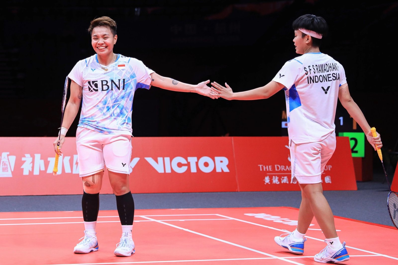 Link Live Streaming BWF World Tour Finals 2023 Hari Ini, Apri/Fadia Vs Chen/Jia