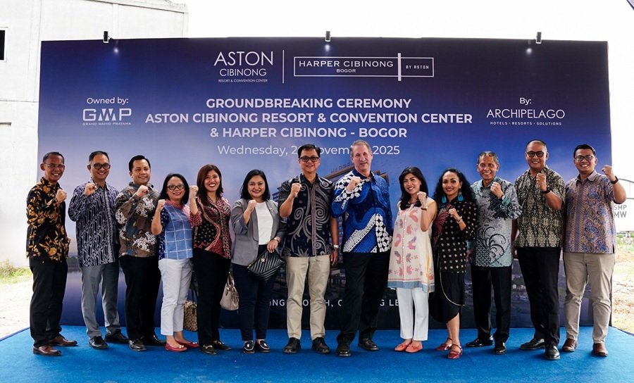 Pembangunan Hotel Aston dan Harper Cibinong Dimulai