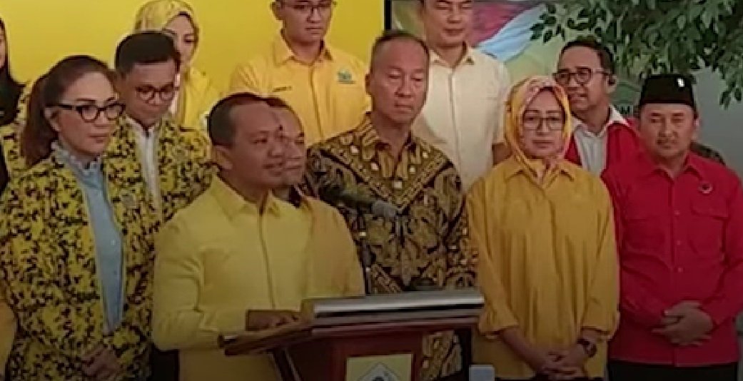 Balik Arah! Golkar Resmi Dukung Airin-Ade Sebagai Bacagub dan Bawagub Banten