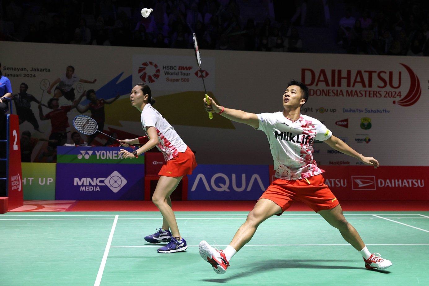 Hasil Lengkap Babak 16 Besar Thailand Masters 2024, Dejan/Gloria Menang