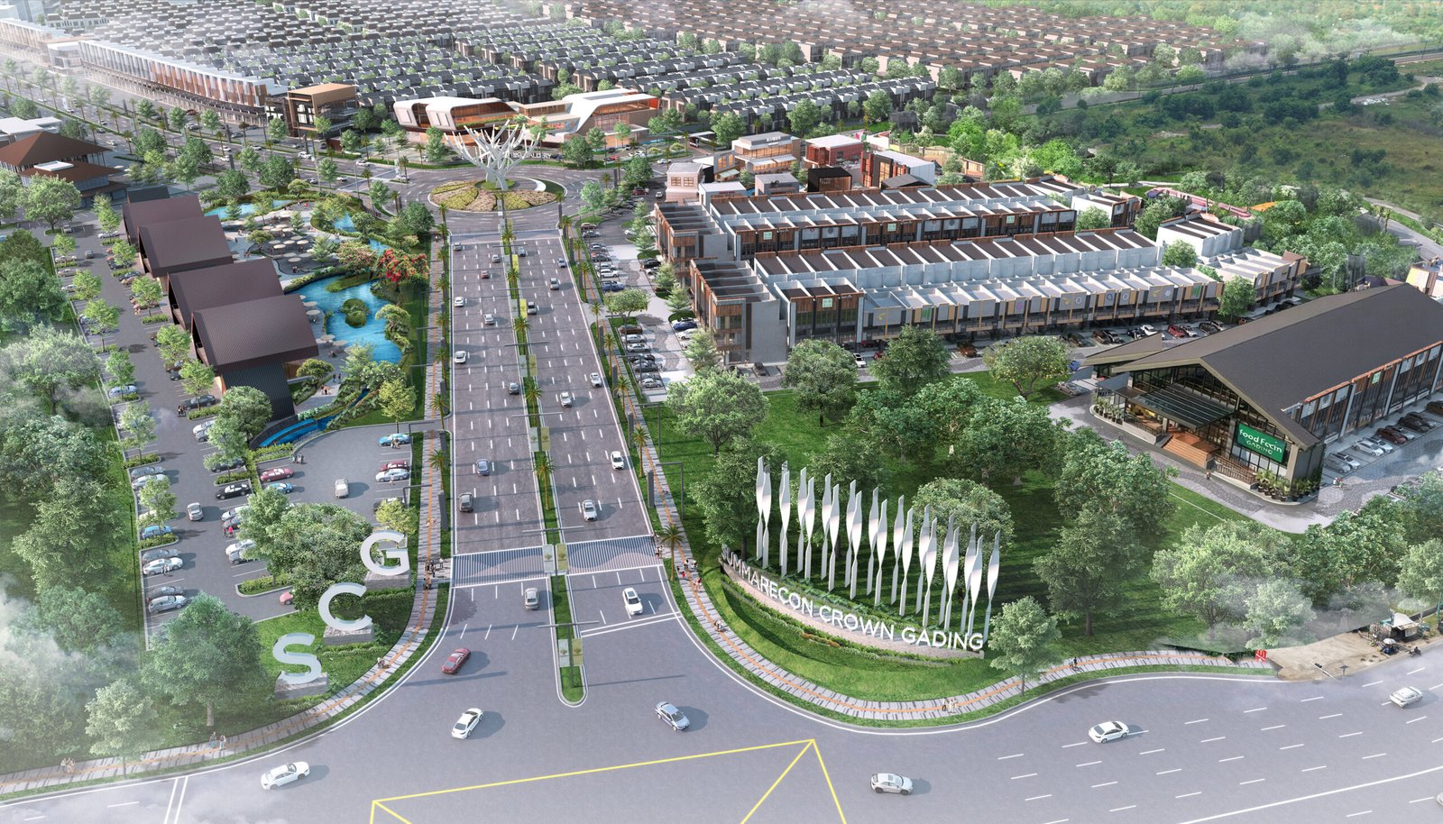 Usung Konsep All in One City, Summarecon Crown Gading Tambah Area Komersial Baru
