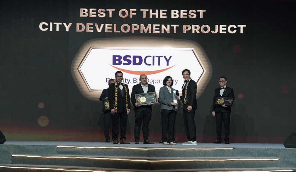 Sinar Mas Land Borong Penghargaan Bergengsi di Golden Property Awards 2025