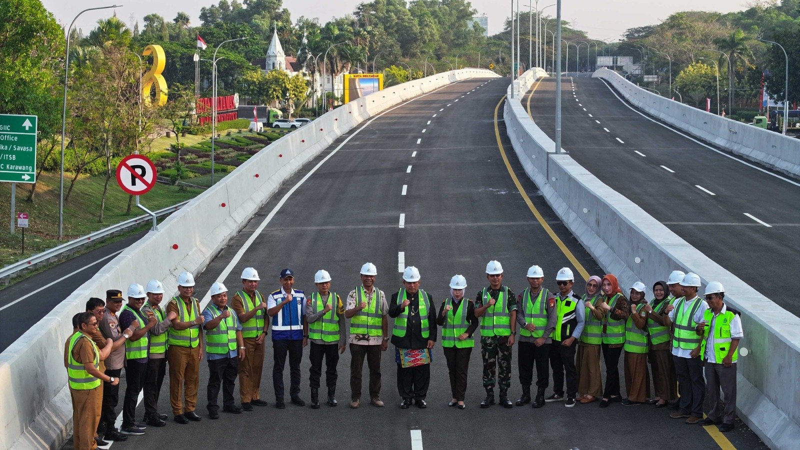 Flyover Deltamas Bhagasasi Rampung, Diharapkan Bisa Membantu Mobilitas Masyarakat