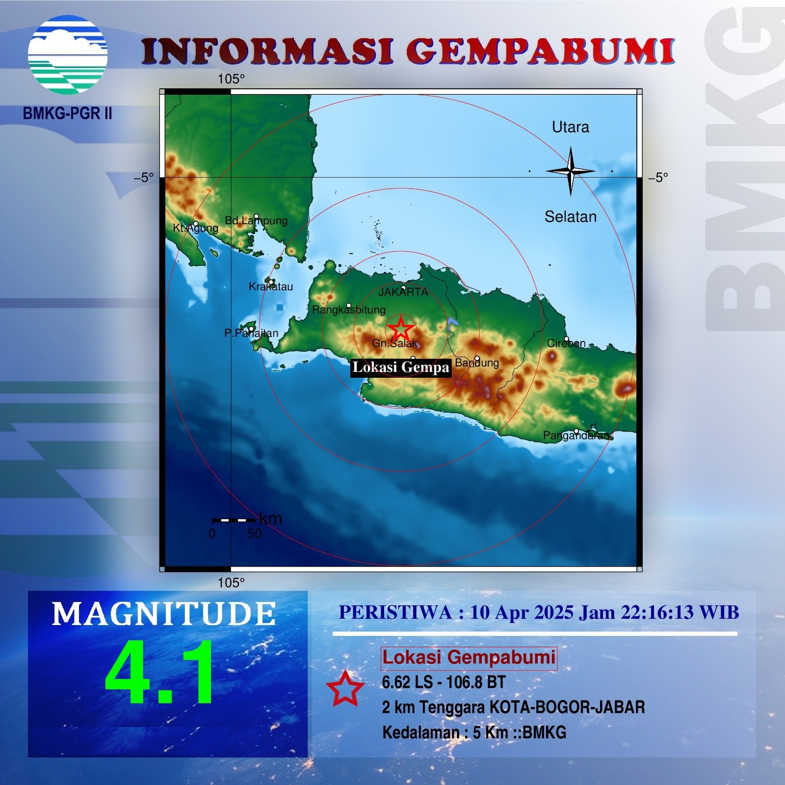 Gempa di Bogor, BMKG: Ada Aktivitas Sesar Aktif Citarik