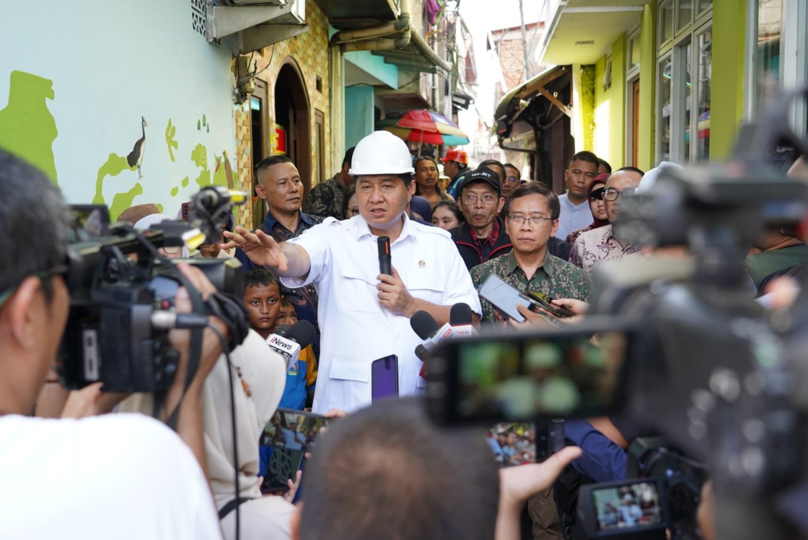 Penataan Menteng Tenggulun Jadi Model Transformasi Kawasan Kumuh