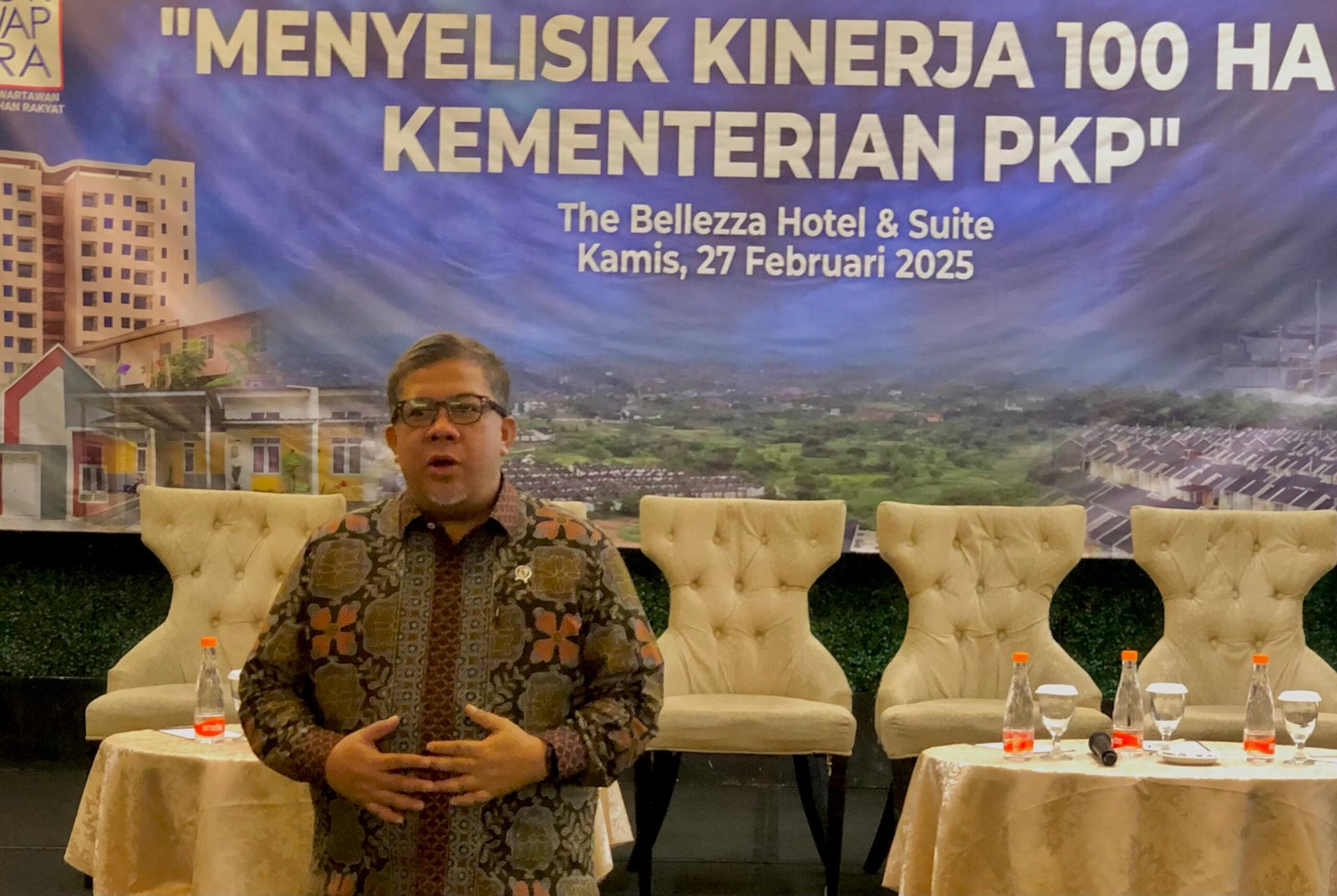 Forwapera Kupas 100 Hari Kerja Kementerian PKP untuk Program 3 Juta Rumah Presiden Prabowo