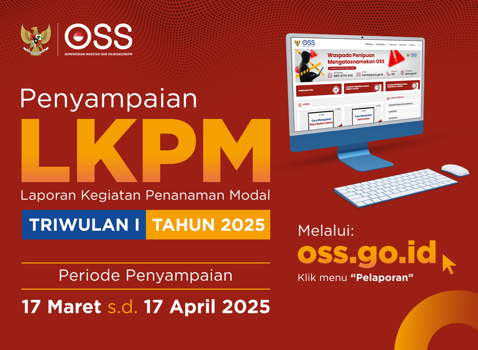 Pelaku Usaha UMK Wajib Tahu: Begini Cara Lengkap Melaporkan LKPM di OSS Berbasis Risiko