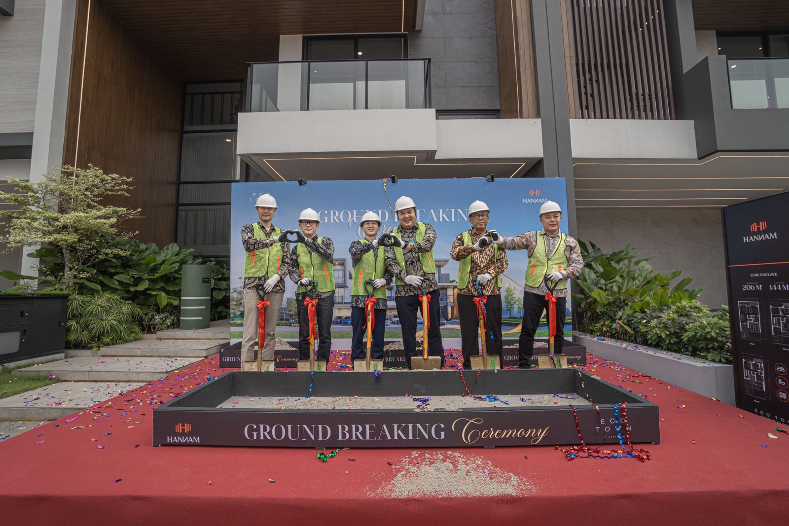 Lotte Land & Vasanta Group Mulai Bangun Hunian Eksklusif Hannam di Sawangan