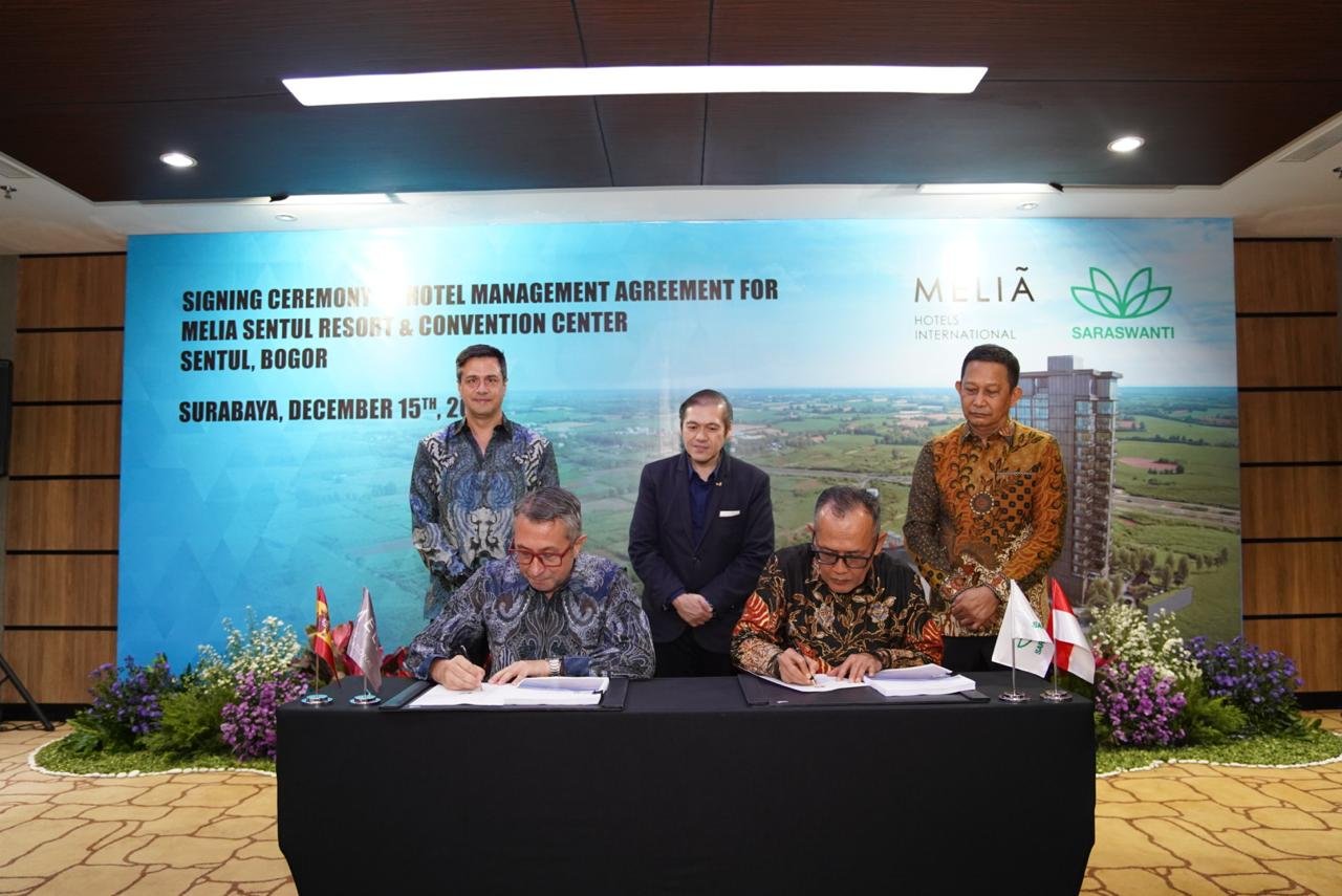 Saraswanti Gandeng Melia Hotels International Bangun Resor dan Convention Center di Sentul