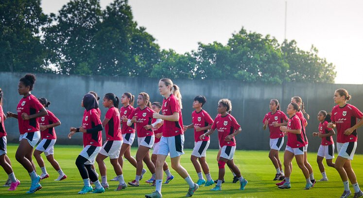 Garuda Pertiwi Hadapi Laga Penentuan Kontra Chinese Taipei di Kualifikasi Piala Asia Putri 2026