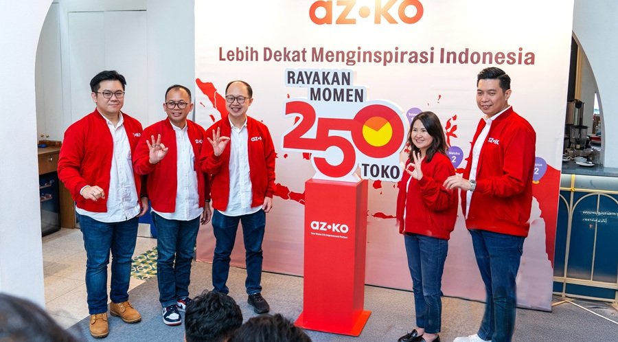 AZKO Genapkan 250 Toko