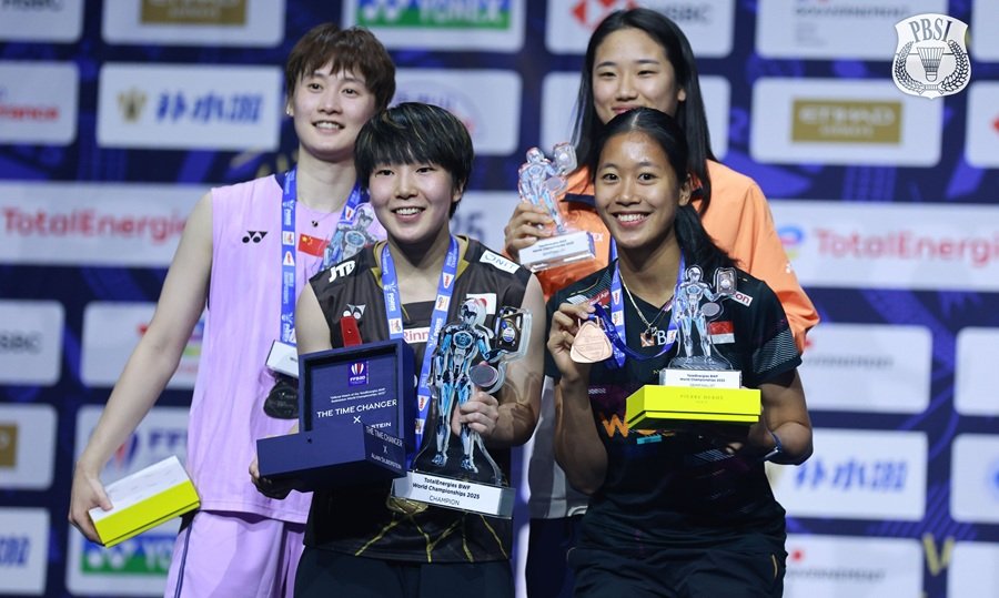 Hasil Lengkap Kejuaraan Dunia BWF 2025, Akane Bungkus Tiga Gelar
