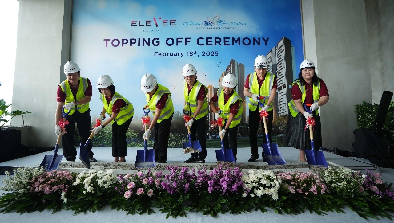 Alam Sutera Group Topping Off Elevee Residences