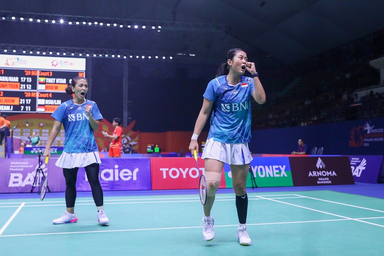 Hasil Perempat Final Thailand Masters 2024, Ana/Tiwi Lolos ke Semi Final