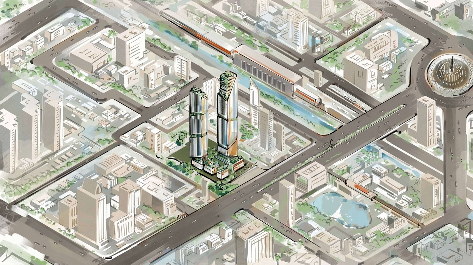 Mengintip Two Sudirman Jakarta yang Bakal Punya Gedung Jangkung 330 Meter