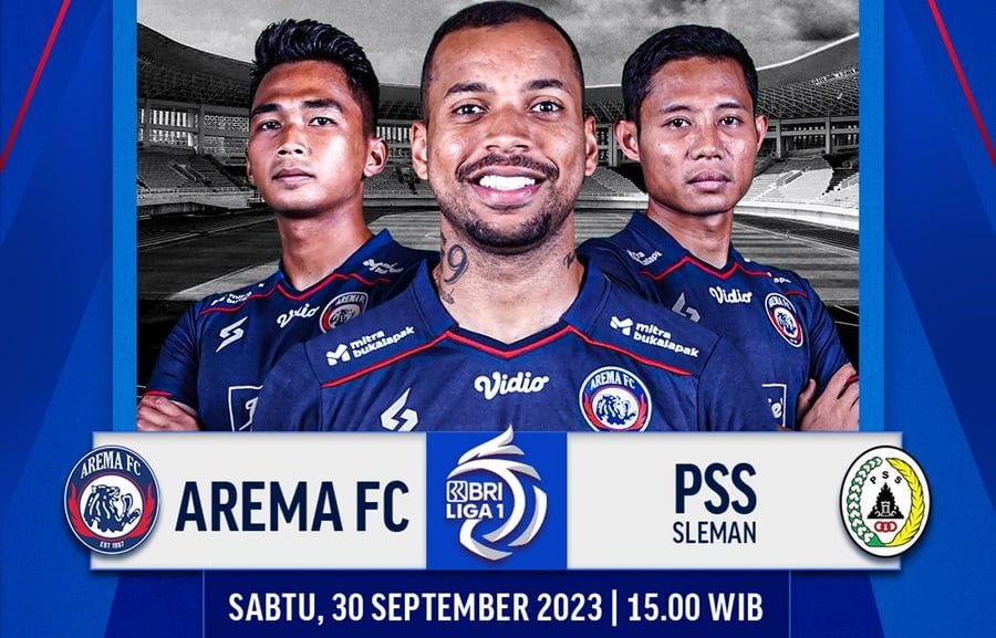 Meracik Jurus Meraih Poin Penuh di Laga Arema Vs PSS Sleman, Ada Link Live Streaming