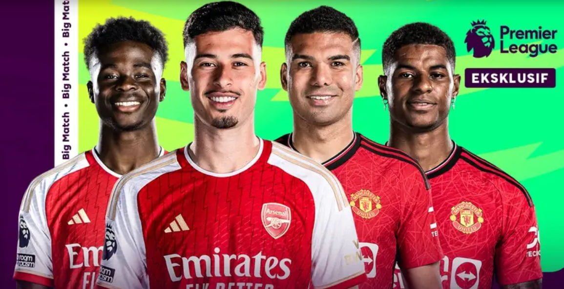 Line Up Big Match Arsenal Vs Manchester United, Cek Link Live Streaming