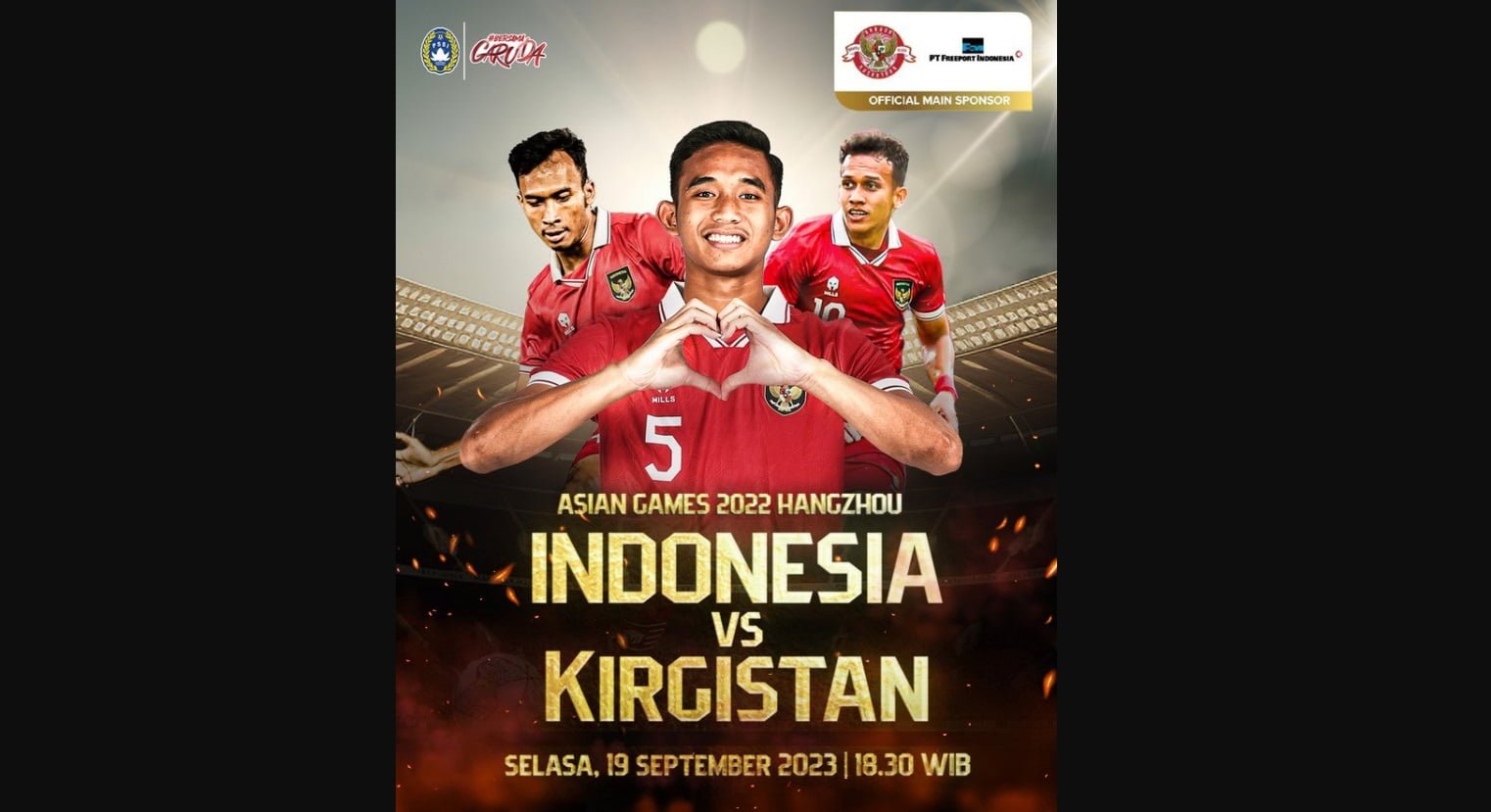 Sedang Berlangsung Indonesia Vs Kirgistan, Asian Games 2022: Cek Link Live Streaming