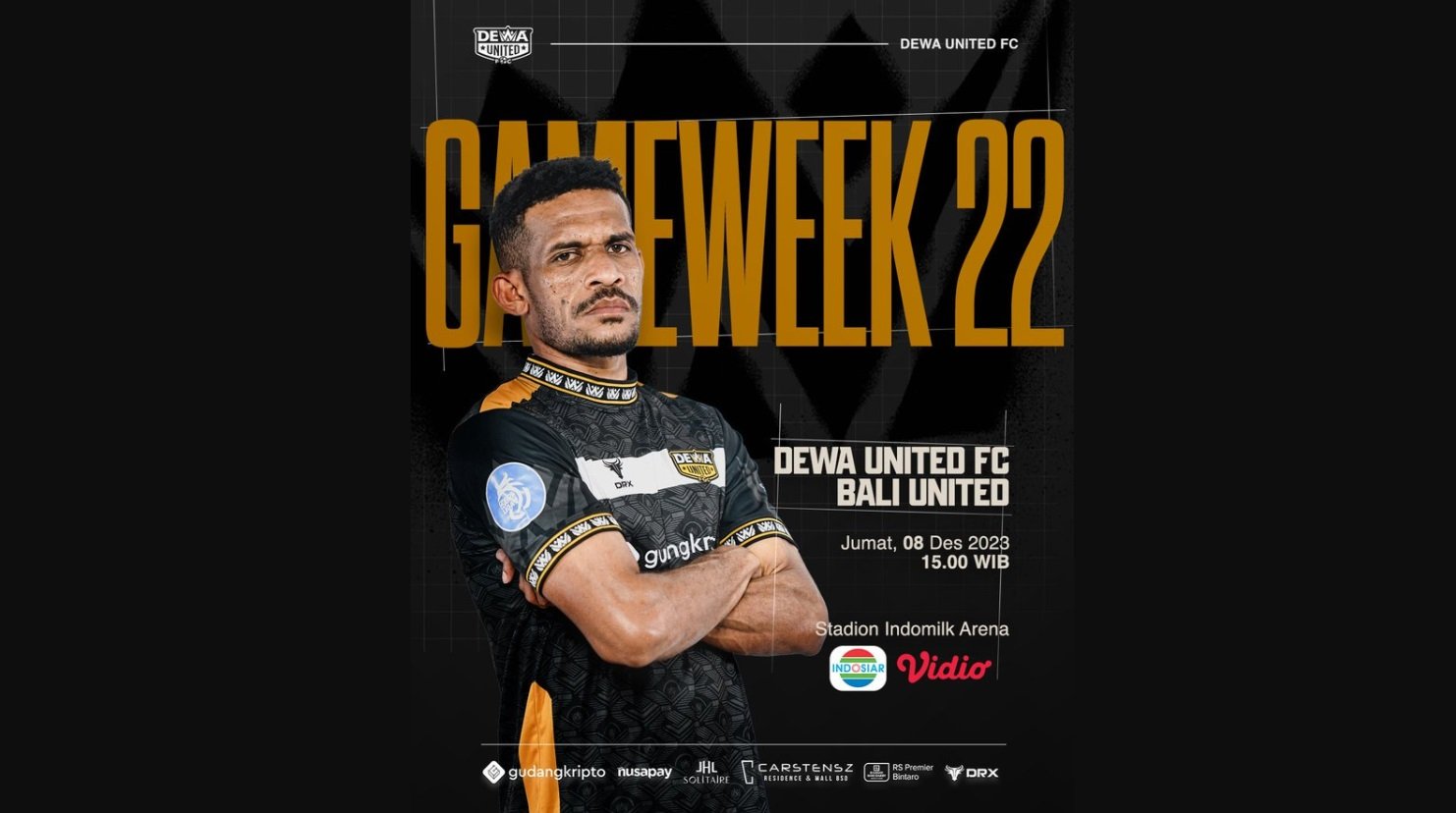 Jadwal dan Link Siaran Langsung BRI Liga 1 Hari Ini, Dewa United Vs Bali United