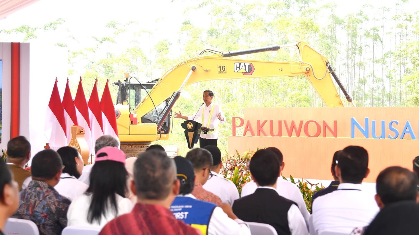 Presiden Jokowi Ground Breaking Pakuwon Nusantara di IKN