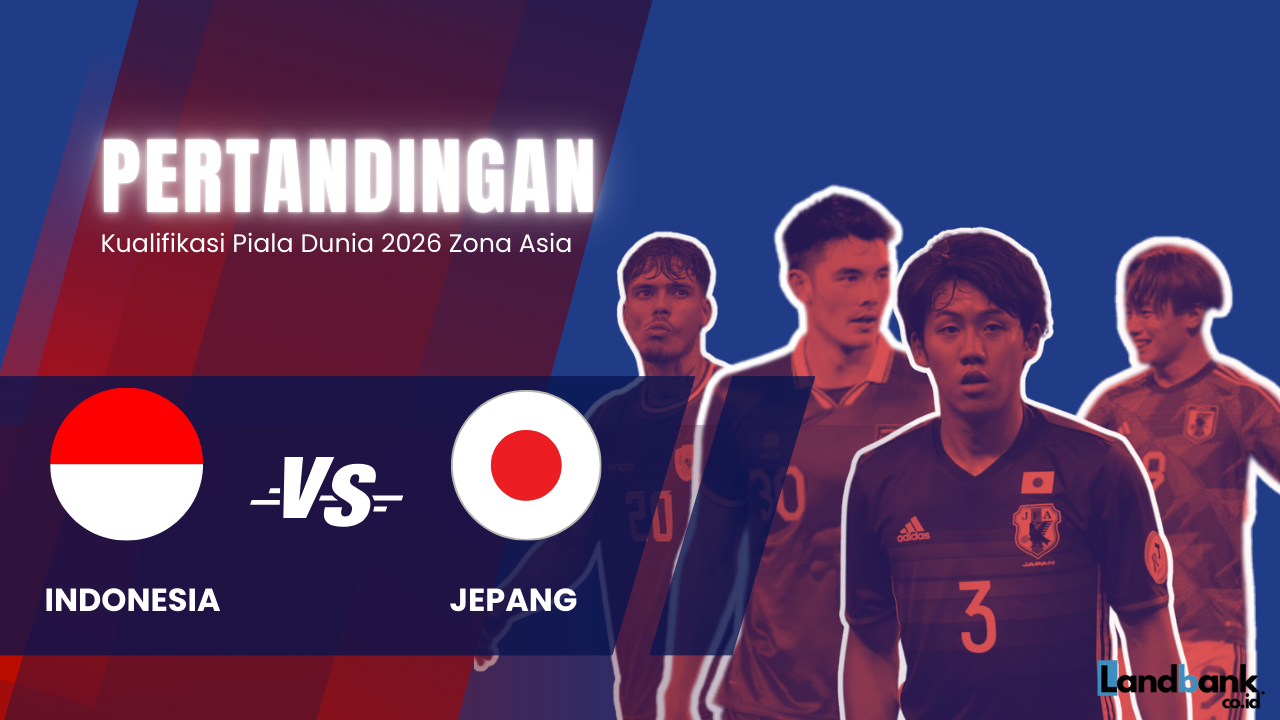 Link Nonton Indonesia Vs Jepang, Laga Kualifikasi Piala Dunia 2026