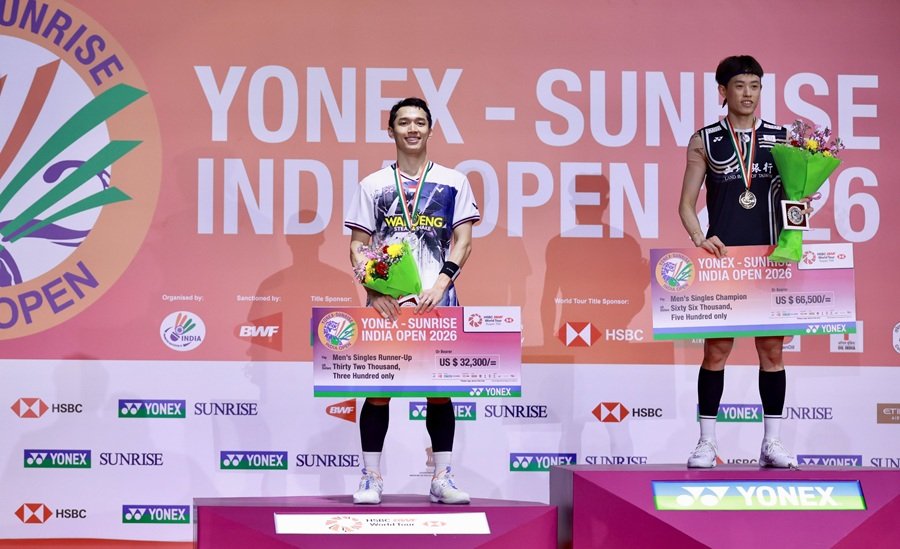 Giliran Nonunggulan Juara, Hasil Lengkap Final India Open 2026