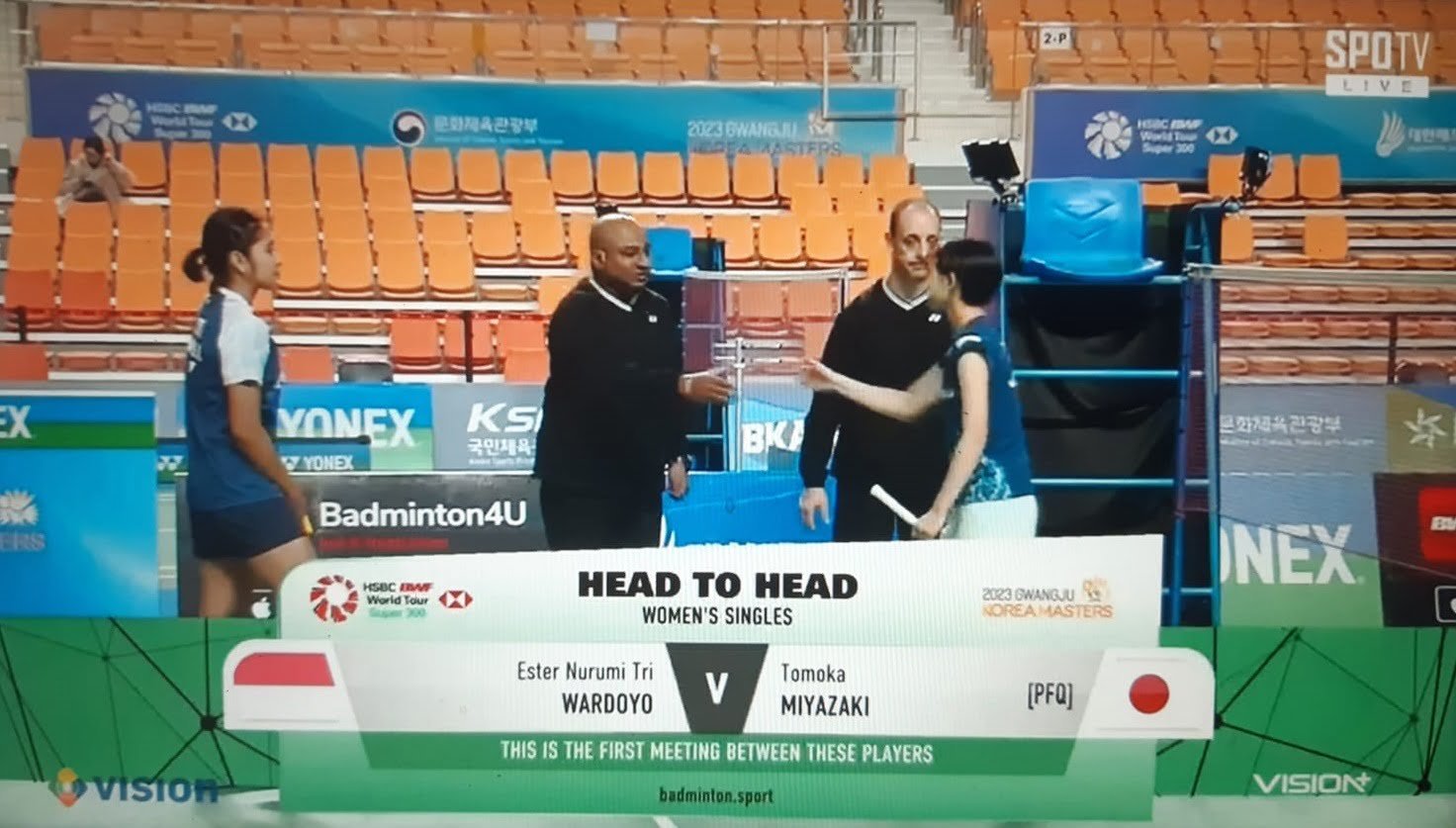 Sedang Berlangsung Ester Nurumi Tri Wardoyo Vs Tomoka Miyazaki, Link Live Streaming Semifinal Korea Masters 20