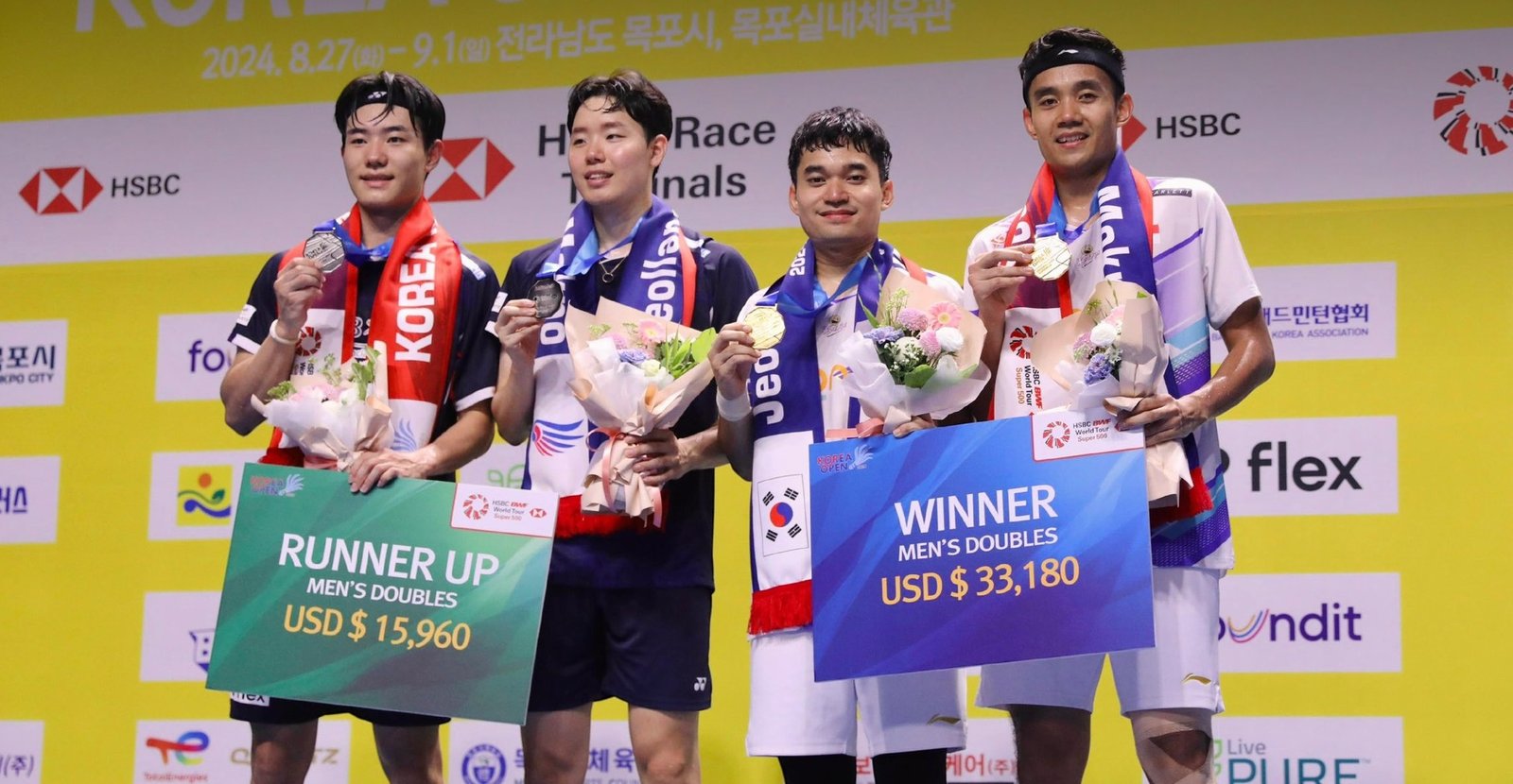 Lahir Juara Baru di Korea Open 2024