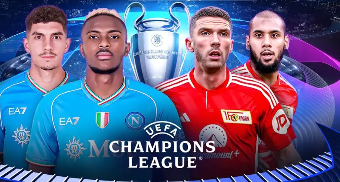 Link Live Streaming Liga Champions Hari Ini, Napoli Vs Union Berlin
