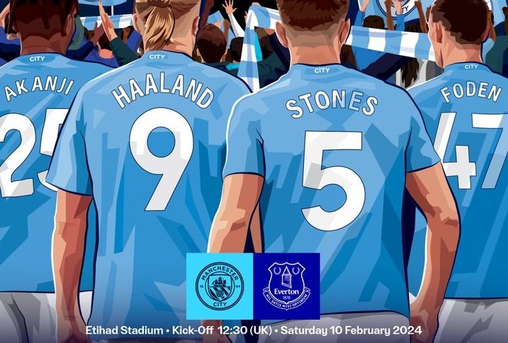 Link Live Streaming Manchester City Vs Everton, Liga Inggris Malam Ini