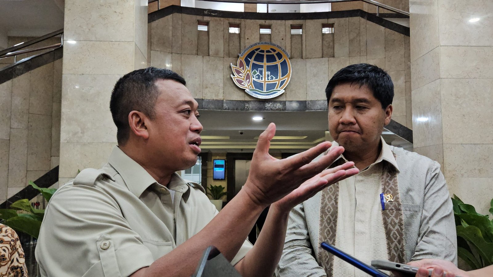 Menteri PKP dan Menteri ATR BPN Bahas Lahan Tiga Juta Rumah