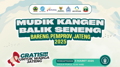 Hari Ini Mudik Gratis Jateng Dibuka! Simak di Sini Link, Cara Dapat, dan Rute