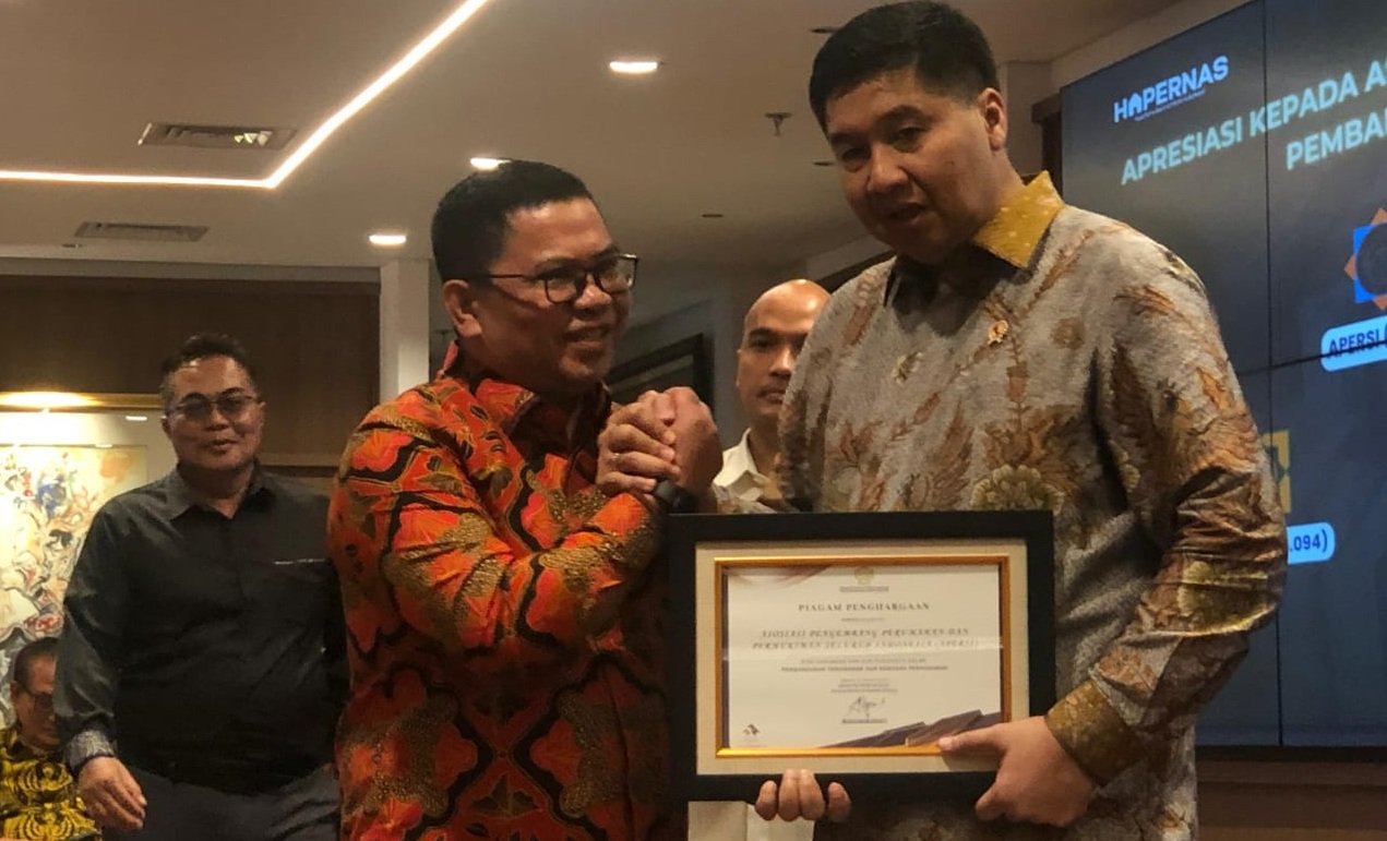 Hapernas 2025, Kementerian PKP Beri Penghargaan Kepada Pendukung Program Tiga Juta Rumah