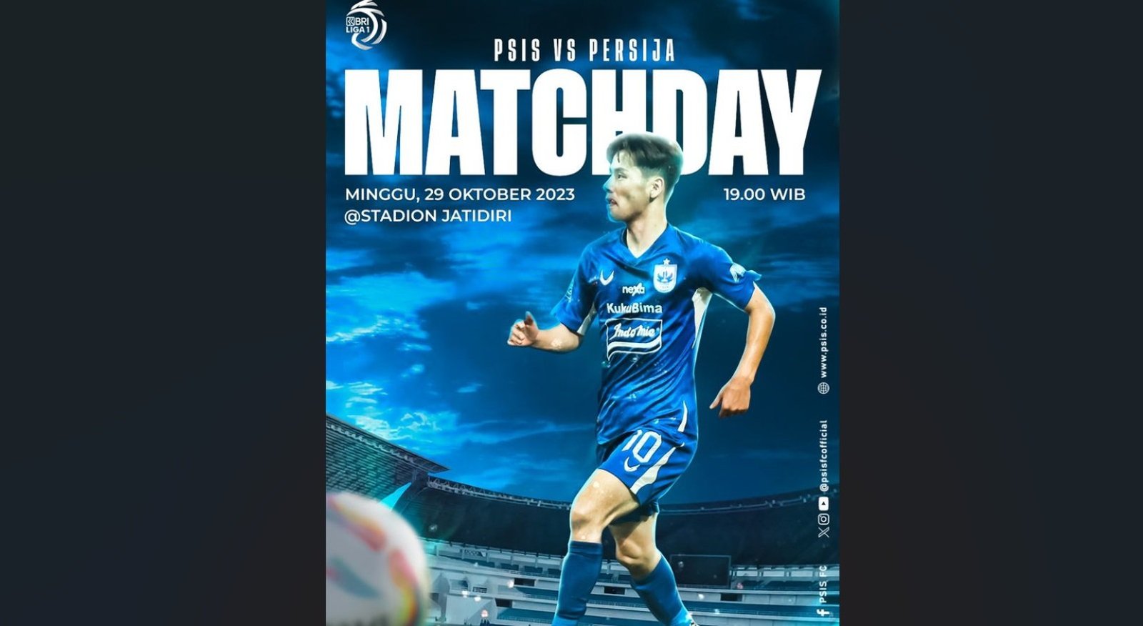 Link Live Streaming PSIS Vs Persija, Laga Keras BRI Liga 1