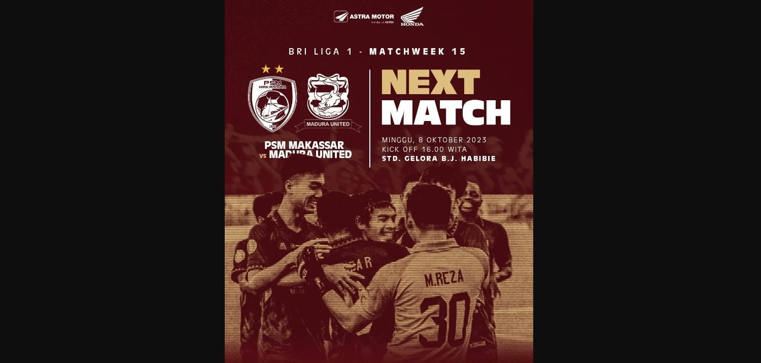 Link Nonton PSM Vs Madura United, BRI Liga 1 Hari Ini