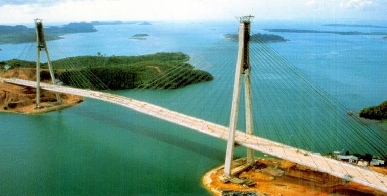 Jembatan Pulau Laut, PTPP: Konstruksi 1.005 Hari