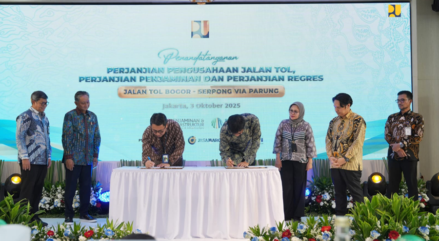 Kabar Terkini Tol Bogor Serpong Via Parung, PPJT Diteken