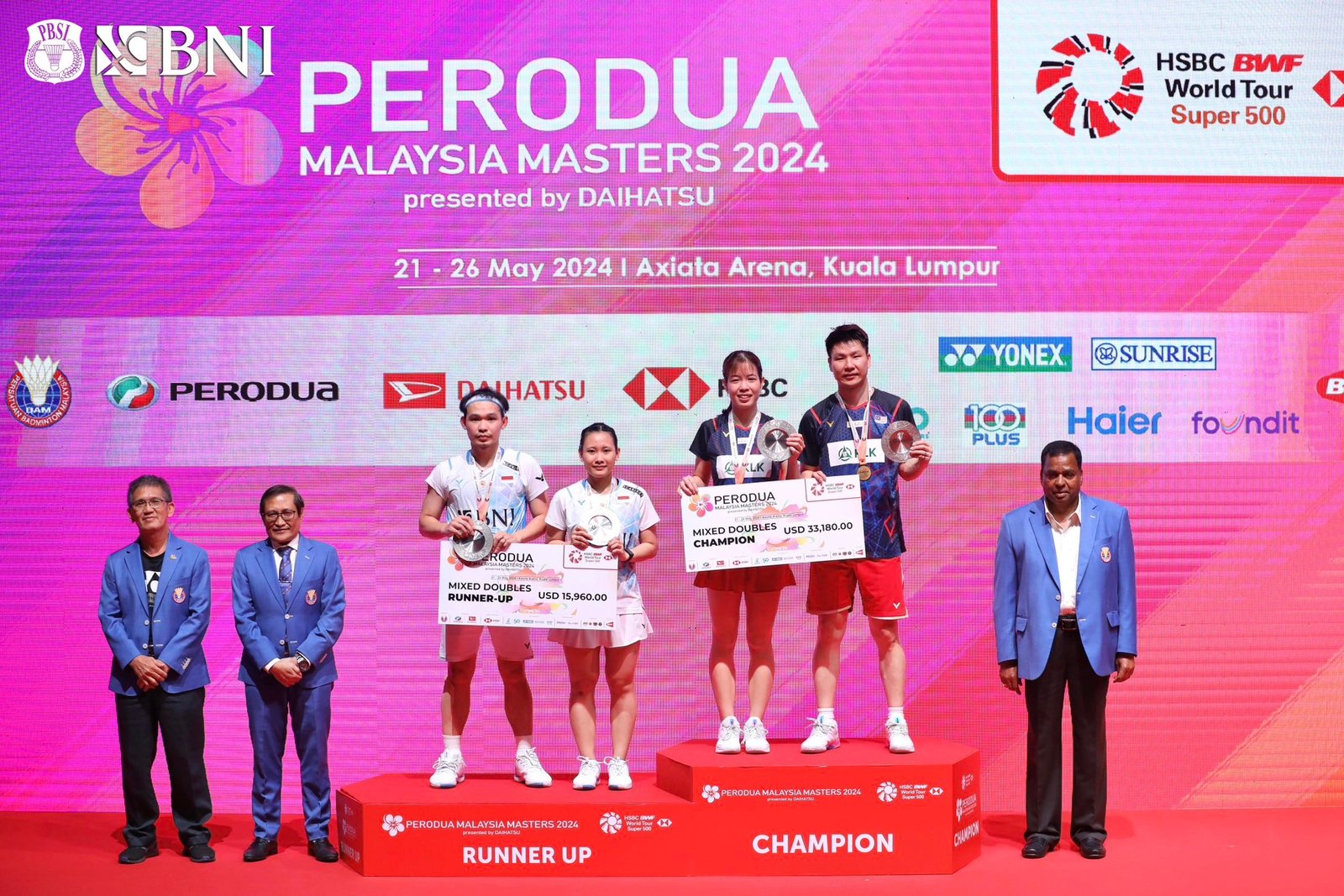 Hasil Lengkap Final Malaysia Masters 2024, Viktor Axelsen Juara, Rinov/Pitha Runner Up