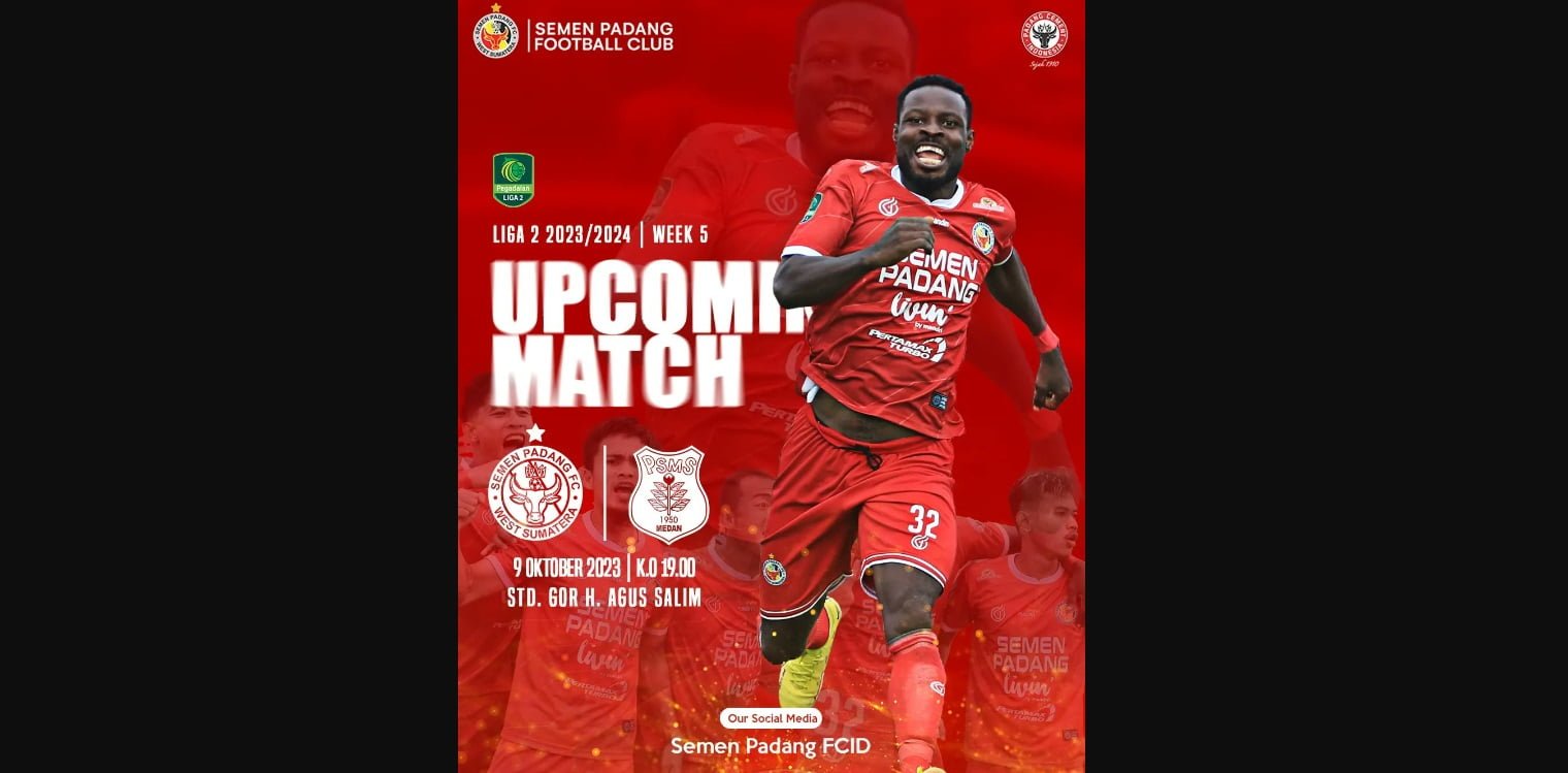 Head to Head dan Link Live Streaming Semen Padang Vs PSMS Medan, Pegadaian Liga 2