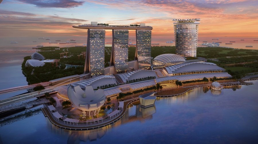 Las Vegas Sands Gandeng Woh Hup Singapura