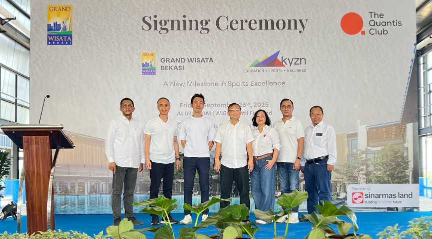 The Quantis Club Grand Wisata Berdiri di Atas Lahan 2,1 Hektare