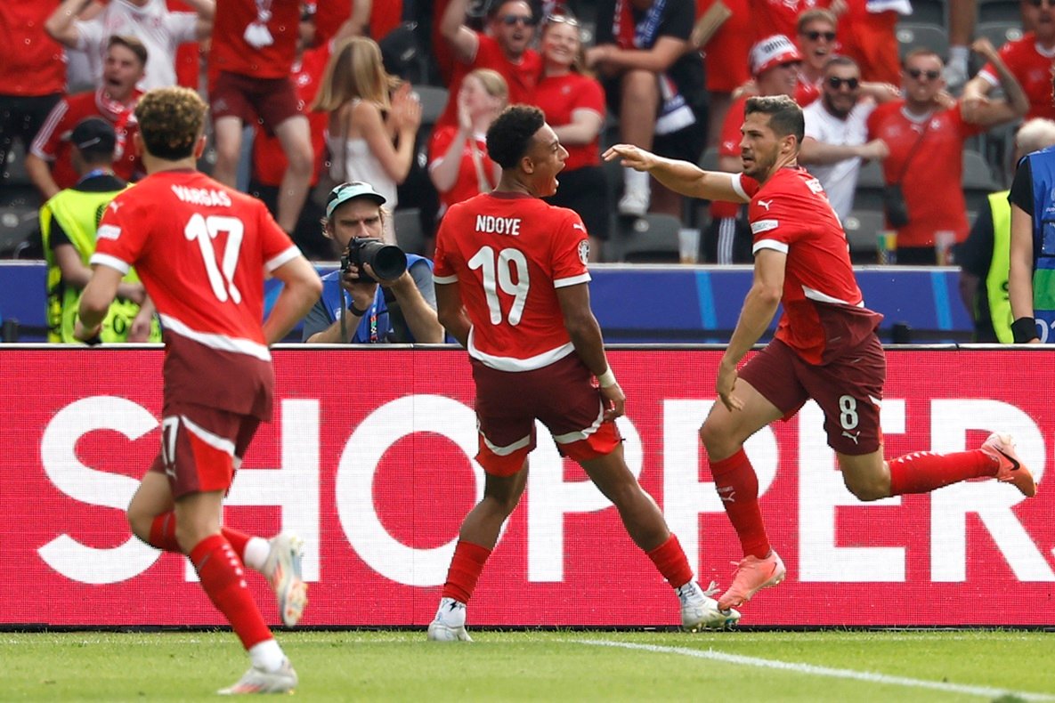 Hasil Babak 16 Besar Piala Eropa 2024, Swiss Menumbangkan Juara Bertahan