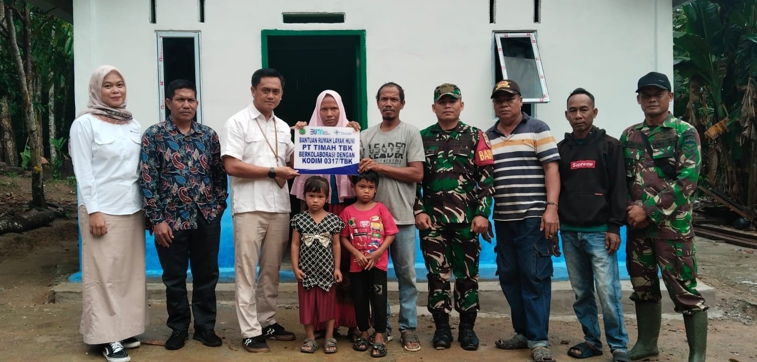 Timah Gulirkan Bantuan Rumah