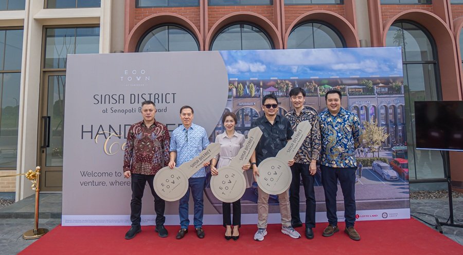 Serah Terima Bergulir, Sinsa District Ingin Dorong Pertumbuhan Bisnis