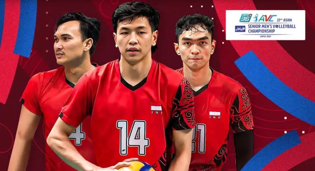 Link Nonton Indonesia Vs Korea Selatan, AVC Championship Pukul 13.45 WIB